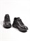 Мужские кроссовки Chewhite из натуральной гладкой кожи черного цвета - фото 14133