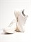 Мужских кроссовки Chewhite из натуральной гладкой кожи белого цвета - фото 14142
