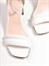 Босоножки белого цвета на удобном каблуке - фото 14912