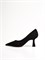 Туфли-лодочки с фигурным каблуком черного цвета Chewhite - фото 15194