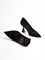 Туфли-лодочки с фигурным каблуком черного цвета Chewhite - фото 15197