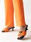 Мюли Chewhite оранжевого оттенка - фото 15531