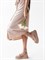 Универсальные женские сандалии бежевого цвета на платформе - фото 16105