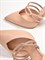 Женские открытые туфли бежевого цвета Chewhite - фото 17778
