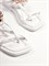 Женские сандалии белого цвета в гладиаторском стиле - фото 17821