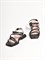 Летние сандалии черного цвета из натуральной кожи - фото 17881