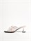 Женские мюли белого цвета на каблуке Iliano Churanni - фото 18065