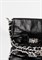 Женская сумка-багет черного цвета Chewhite - фото 18130