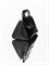 Сумка кросс-боди черного цвета с двумя моноручками - фото 18164