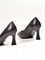Женские туфли из натуральной кожи на фигурном каблуке - фото 18284