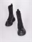Зимние ботинки на шнуровке черного цвета - фото 18506