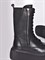 Зимние ботинки на шнуровке черного цвета - фото 18508