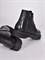 Зимние мужские ботинки черного цвета - фото 18540