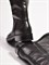 Женские сапоги черного цвета классической формы - фото 18615