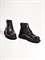 Мужские ботинки черного цвета из натуральной гладкой кожи - фото 18900