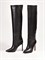 Демисезонные кожаные женские сапоги черного цвета Chewhite - фото 19009