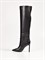 Демисезонные кожаные женские сапоги черного цвета Chewhite - фото 19011