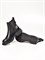 Женские ботинки-челси черного цвета с округлым мысом - фото 19364
