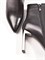 Женские ботильоны черного цвета на каблуке цвета металлик - фото 19391