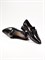 Женские туфли черного цвета с акцентной пряжкой - фото 19402