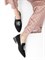 Женские туфли из натуральной замши с акцентной пряжкой Chewhite - фото 19404