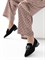 Женские туфли из натуральной замши с акцентной пряжкой Chewhite - фото 19405
