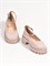 Туфли мэри-джейн из натуральной замши светло-бежевого цвета - фото 19451