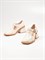 Женские туфли Мери-Джейн в светло-бежевом цвете - фото 19496