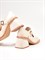 Женские туфли Мери-Джейн в светло-бежевом цвете - фото 19500