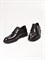 Классические мужские дерби черного цвета на шнуровке - фото 19741