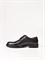 Классические мужские дерби черного цвета на шнуровке - фото 19743