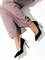 Женские туфли-лодочки из мягкой черной замши Chewhite - фото 19869