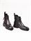 Демисезонные кожаные ботинки чёрного цвета Chewhite - фото 19972