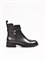Демисезонные кожаные ботинки чёрного цвета Chewhite - фото 19973