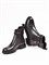 Демисезонные кожаные ботинки чёрного цвета Chewhite - фото 19977