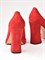Женские туфли красного цвета на платформе Chewhite - фото 20024