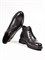 Мужские демисезонные ботинки с тиснением чёрные Chewhite - фото 20408