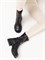 Женские демисезонные ботинки из натуральной черной кожи - фото 20700