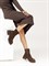 Женские демисезонные ботинки коричневого цвета Chewhite - фото 20758