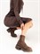 Женские демисезонные ботинки коричневого цвета Chewhite - фото 20759