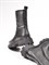 Женские зимние ботинки черного цвета в лаконичном дизайне - фото 21221