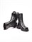 Женские зимние ботинки черного цвета в лаконичном дизайне - фото 21222