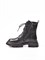 Женские зимние ботинки на шнуровке черного цвета Chewhite - фото 21445