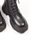 Женские зимние ботинки на шнуровке черного цвета Chewhite - фото 21446