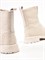 Женские зимние ботинки молочного цвета на платформе Chewhite - фото 21539