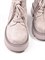 Женские зимние ботинки бежевого цвета из натуральной замши - фото 21621