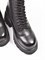 Женские зимние ботинки черного цвета с высокой шнуровкой - фото 21752