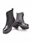 Женские зимние ботинки черного цвета с высокой шнуровкой - фото 21754