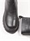 Женские зимние ботинки черного цвета на многослойной подошве - фото 21801
