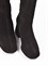 Женские зимние ботфорты до колена на платформе чёрные Chewhite - фото 22124